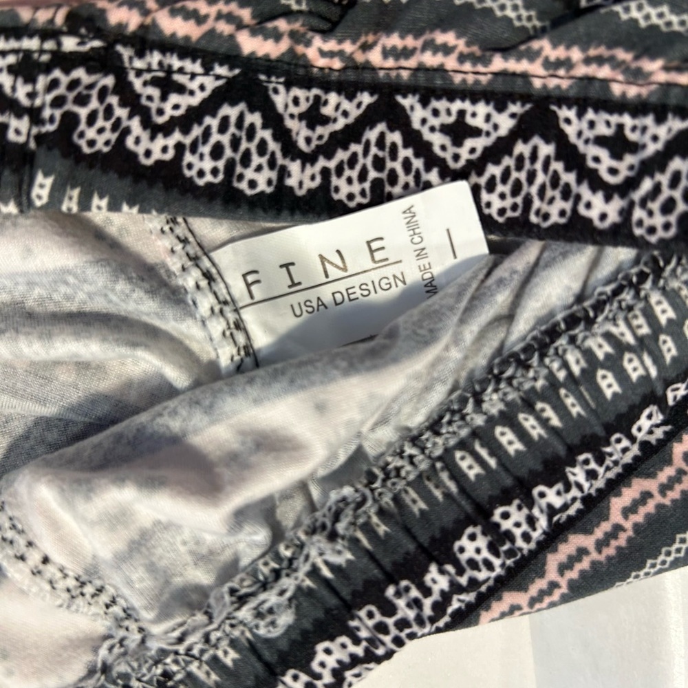 Fine Juniors Leggings One Size Multi Color - Picture 6 of 6